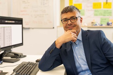 Employee at the desk