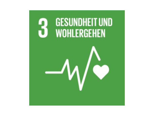 SDG-Icon 3 Gesundheit und Wohlergehen